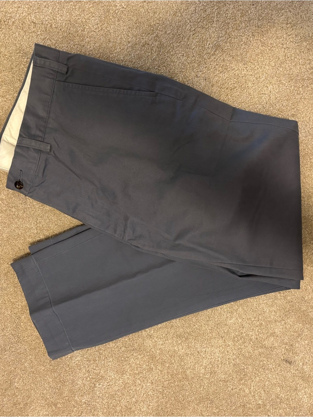 J. Crew Men's Dark Blue Chinos